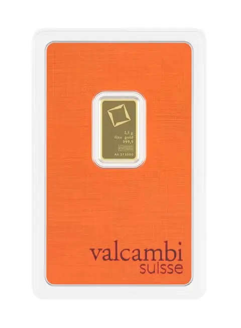 GOLD 5 G (999.9 24K VALCAMBI)