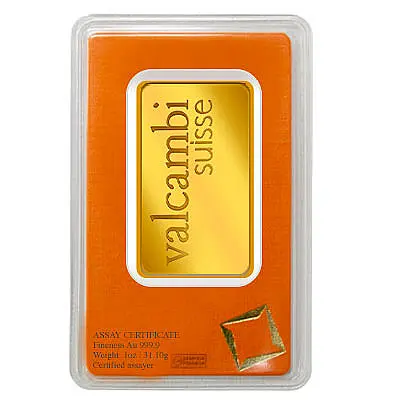 GOLD 1 Oz (999.9 24K VALCAMBI)
